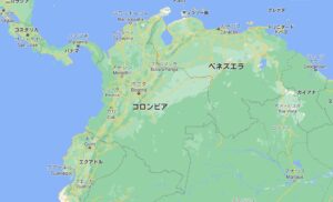 コロンビアの地理