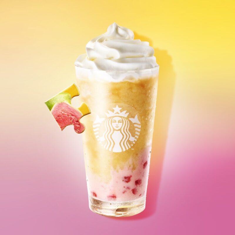 My フルーツ³ フラペチーノ ゴールデン パイン&グアバ ヨーグルト