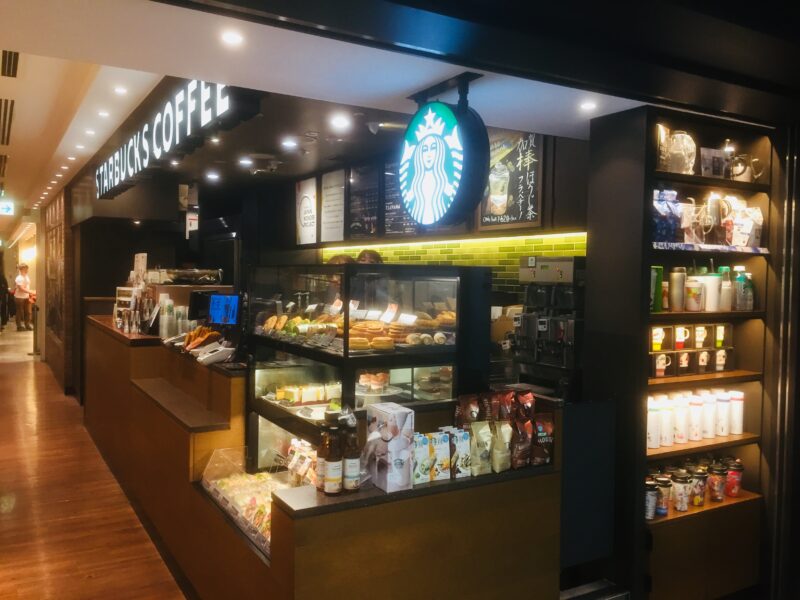 閉店した関西国際空港2階到着ロビー店