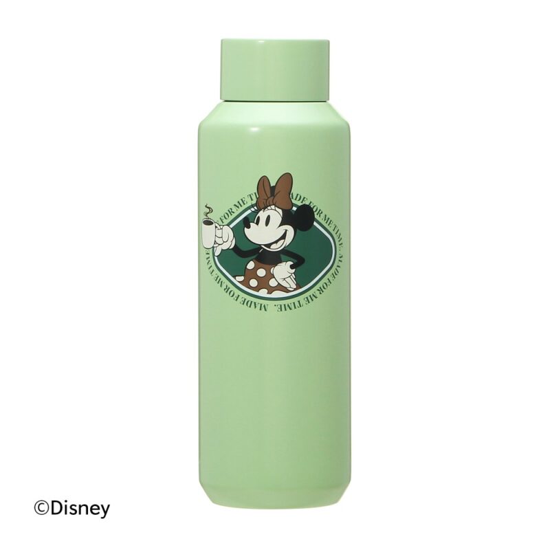 DISNEY Minnie スクリューリッドステンレスボトル ライトグリーン473ml