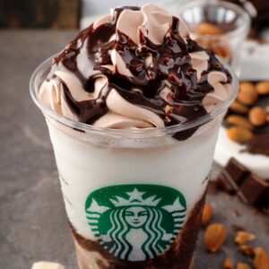 クランチー アーモンド チョコレート フラペチーノ