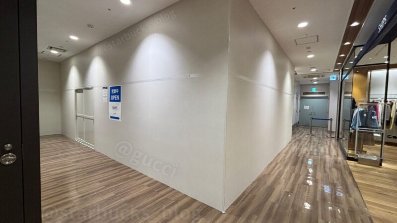 Clefy三宮 2階 スターバックスオープ前の様子の